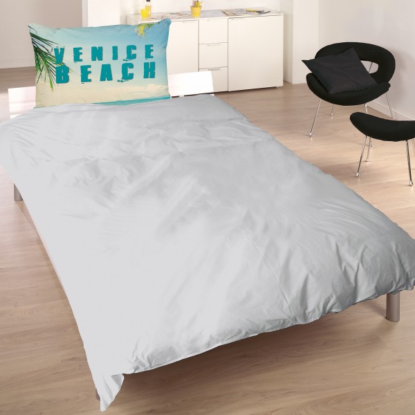 VW Volkswagen Bulli Venice Beach 067 Bettwäsche Linon / Renforcé