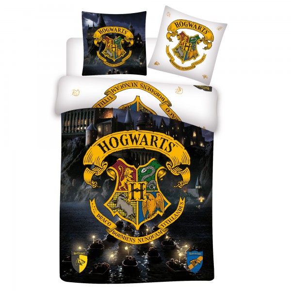 Harry Potter Hogwarts Bettwäsche Linon / Renforcé
