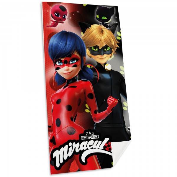Miraculous Ladybug Duo Badetuch