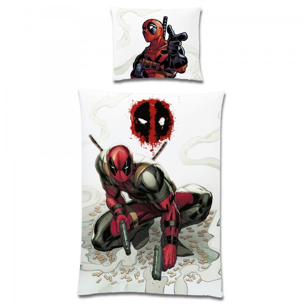 Marvel Deadpool Bettwäsche Linon / Renforcé