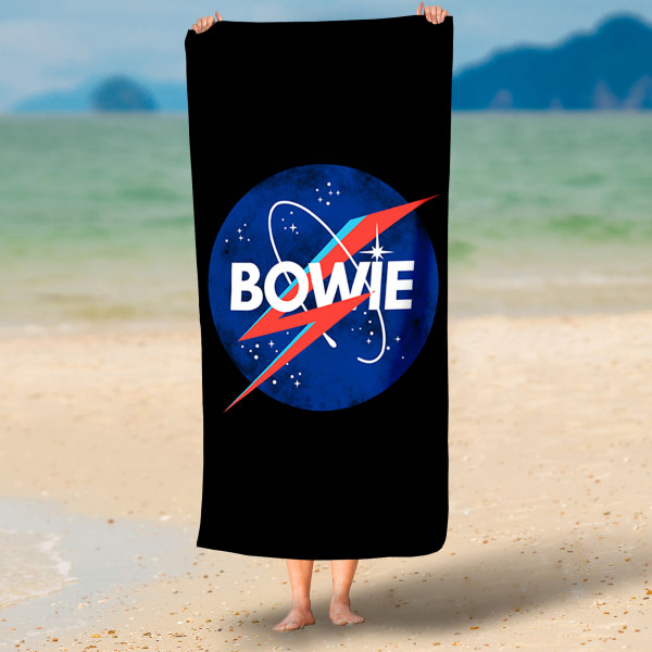 David Bowie Badetuch Lightning Bolt 70x140 cm