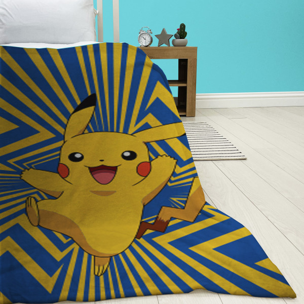 Pokemon Decke Go Pikatchu 160x200 cm