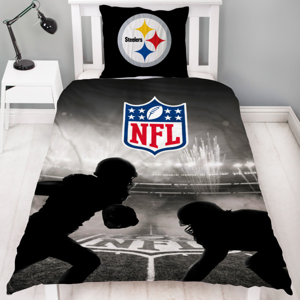 NFL American Football Bettwäsche Pittsburgh Steelers Linon / Renforcé