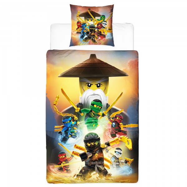 Lego Ninjago Crew Bettwäsche Biber / Flanell