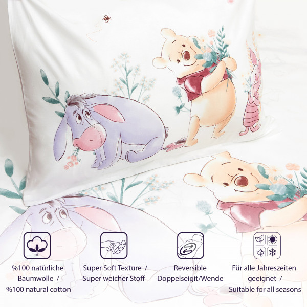 Winnie The Pooh Baby / Kleinkind Bettwäsche Pu der Bär