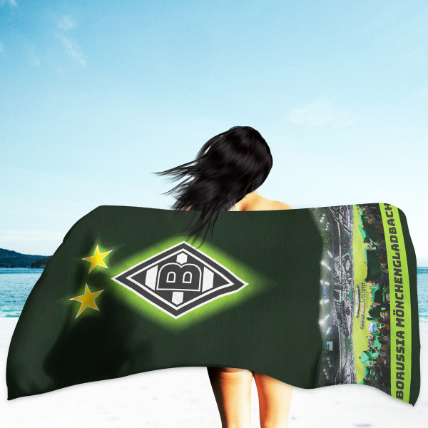 Borussia Mönchengladbach Badetuch Borussia Park 75x150 cm
