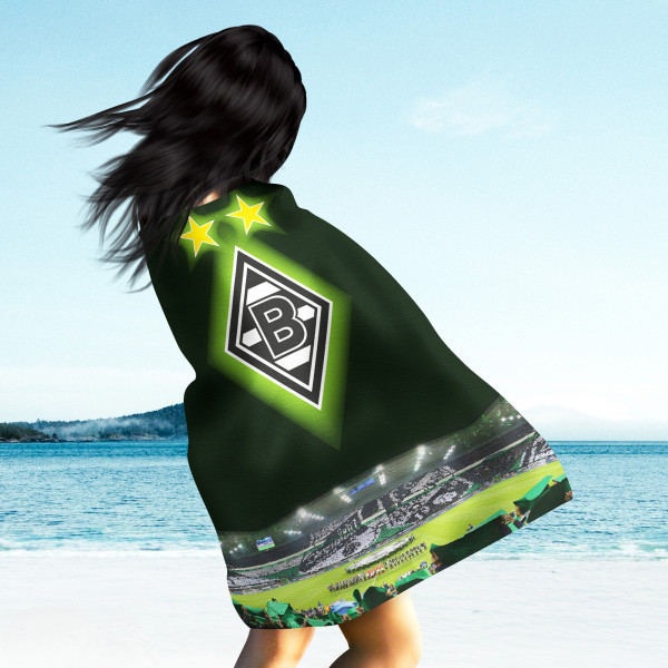 Borussia Mönchengladbach Decke Borussia Park 150x200 cm Kuscheldecke Wohndecke