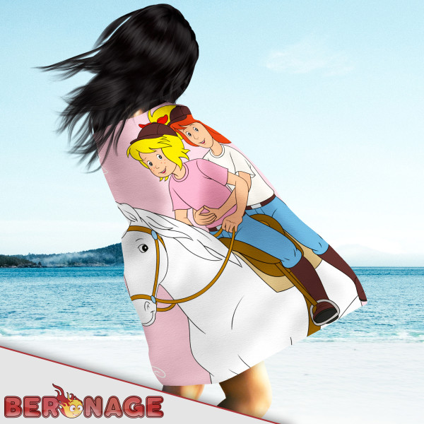 Bibi und Tina Pferde Decke 130x170 cm