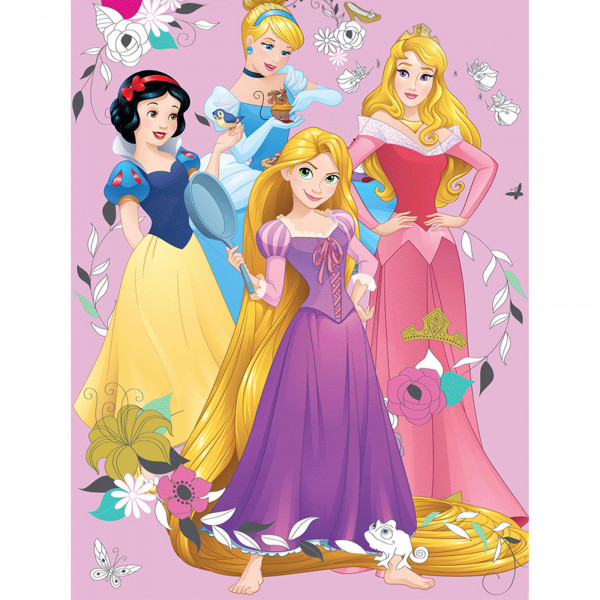 Disney Princess Baby / Kleinkind Bettwäsche Prinzessin Linon / Renforcé