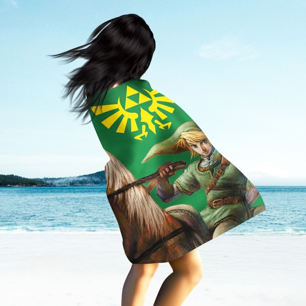 The Legend of Zelda Decke Fight 160x200 Kuscheldecke Wohndecke Fleecedecke