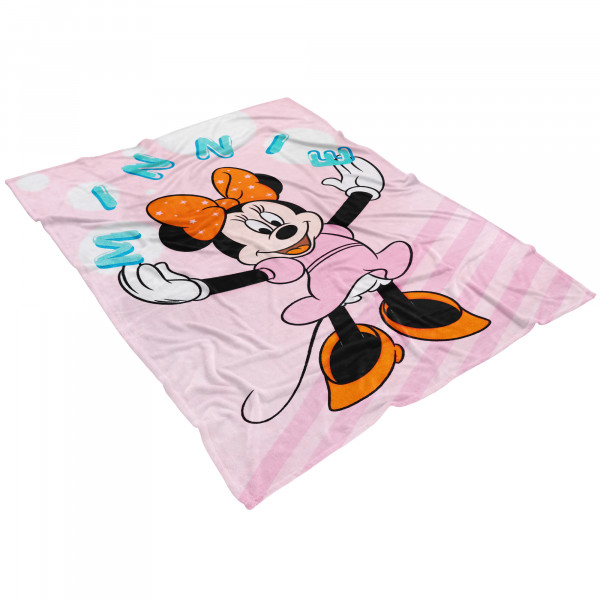 Minnie Mouse Decke Pink 130x170 cm