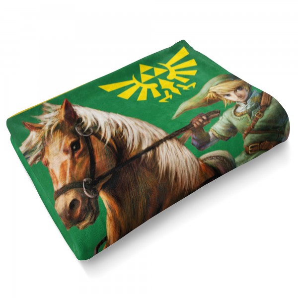 The Legend of Zelda Decke Fight 160x200 Kuscheldecke Wohndecke Fleecedecke