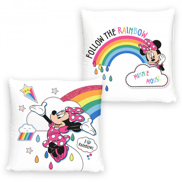Minnie Mouse Kissen Rainbow