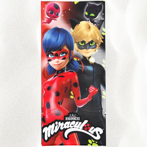 Miraculous Ladybug Duo Badetuch